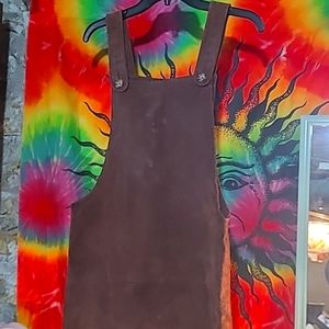 Leather dress/jumpsuit